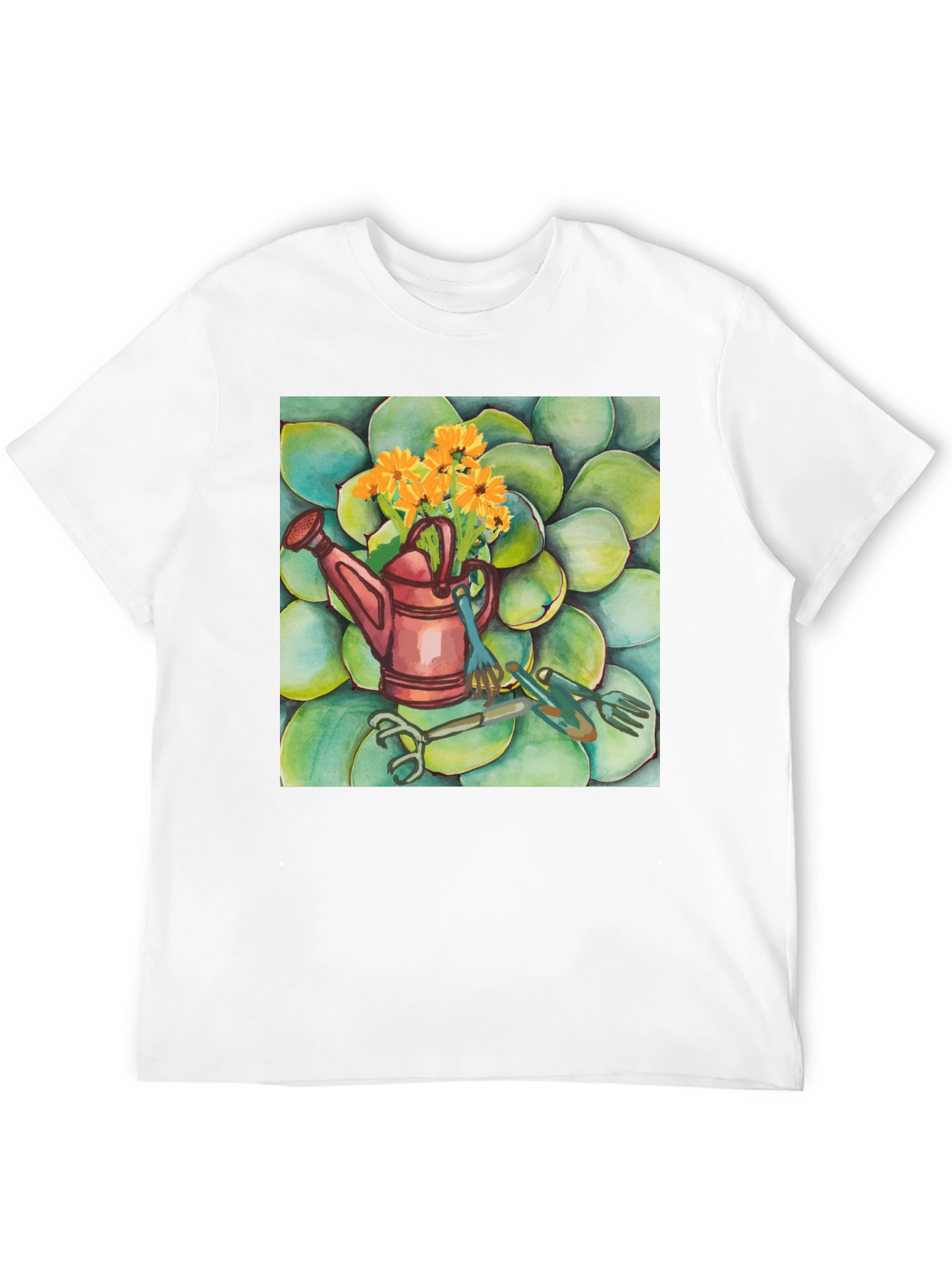 Gardening Theme Graphic Tee - Stylish & Comfortable
