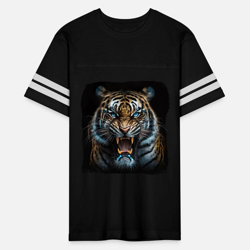 Snarling Tiger Big Cat
