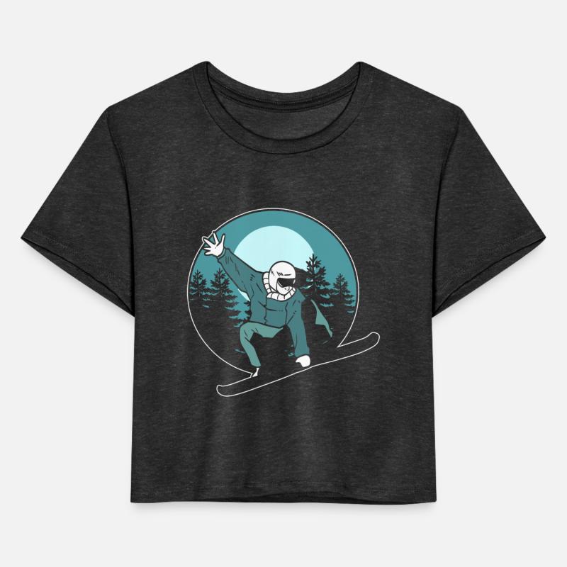 Snowboarder in Action Snow Fan Gift