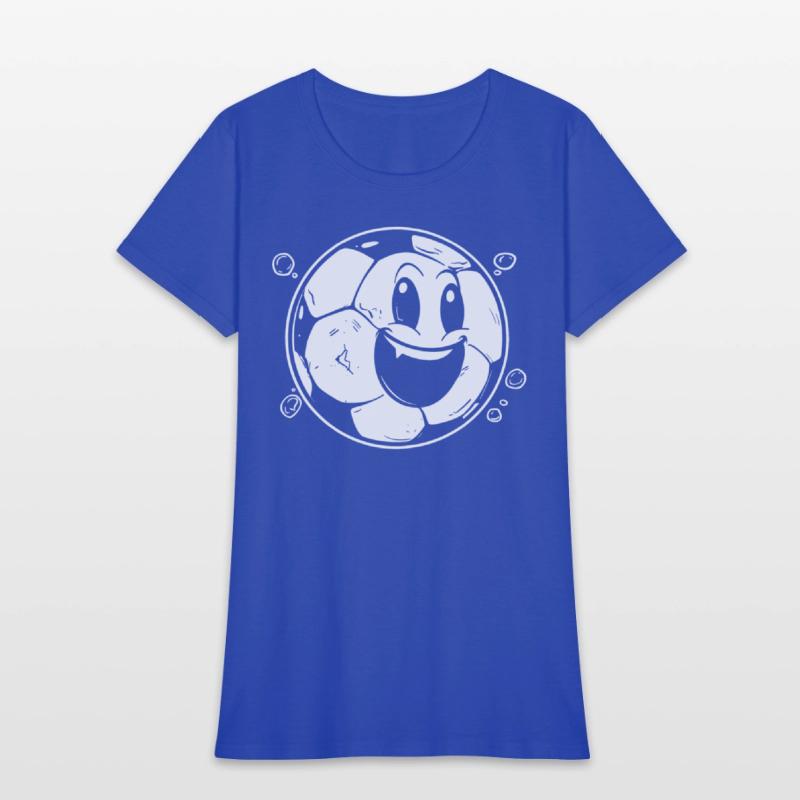 Soccer Ball Cartoon Look