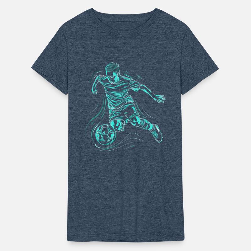 Soccer Boy One Line Drawing
