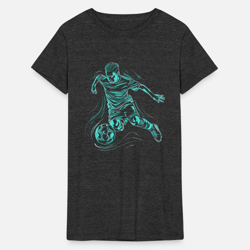Soccer Boy One Line Drawing