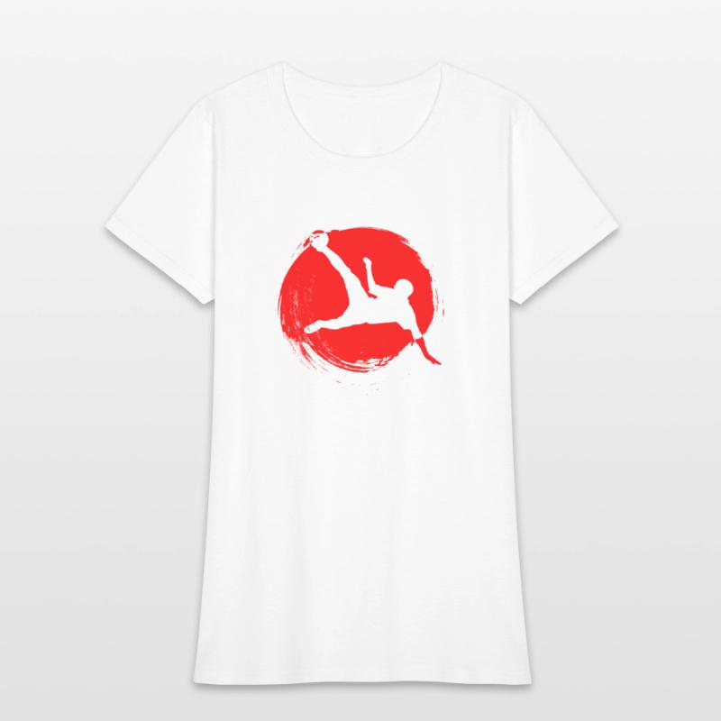 Soccer Scissor Man Red