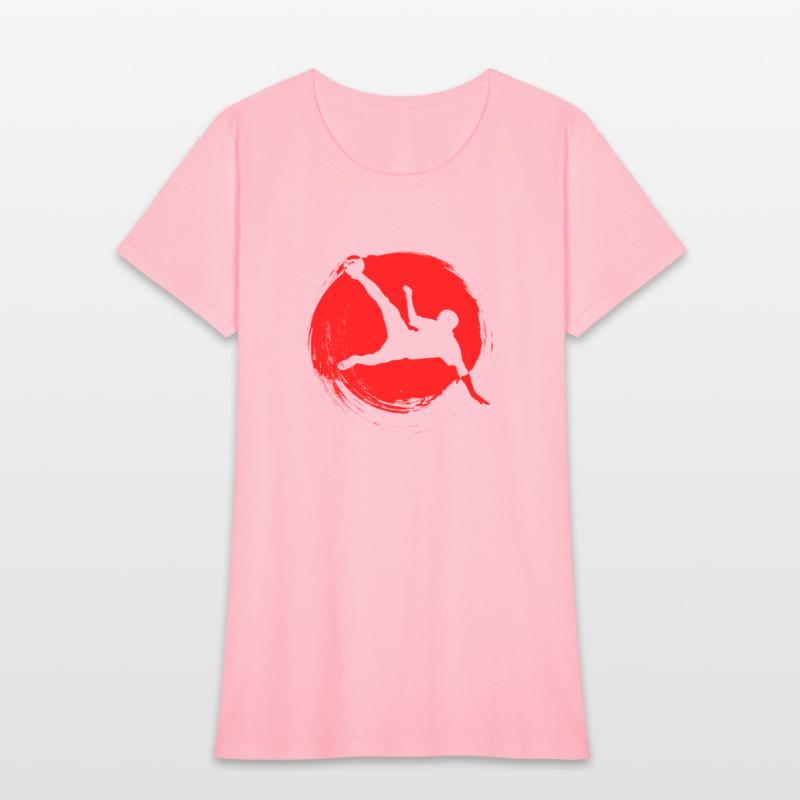 Soccer Scissor Man Red