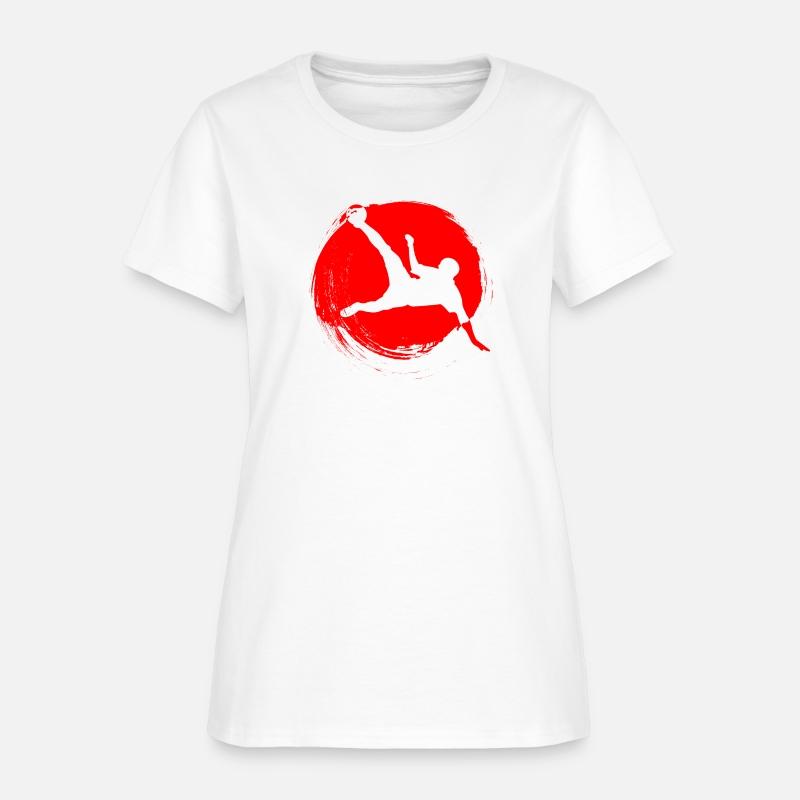 Soccer Scissor Man Red