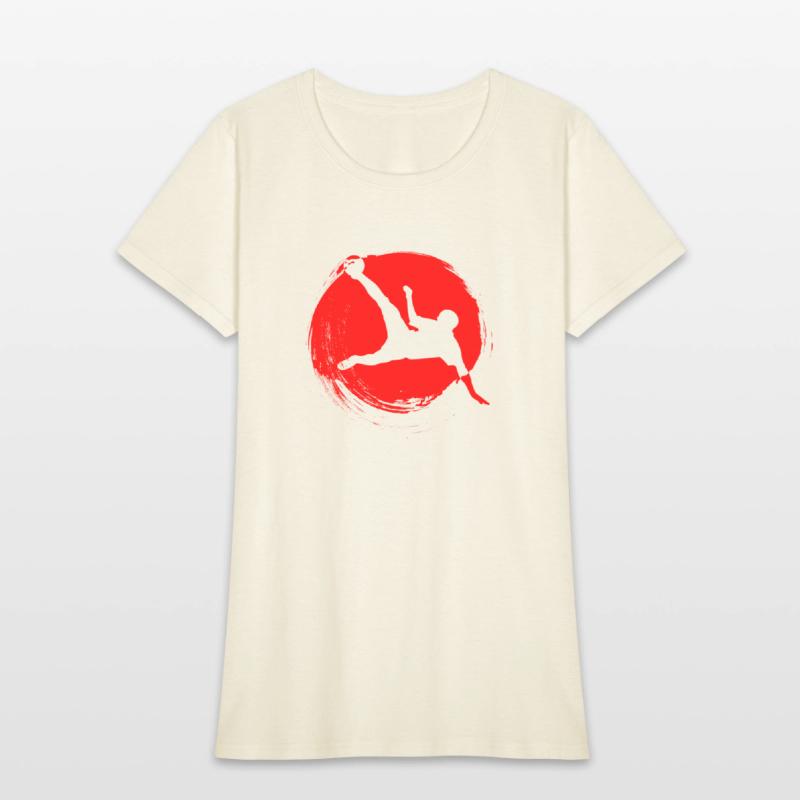 Soccer Scissor Man Red