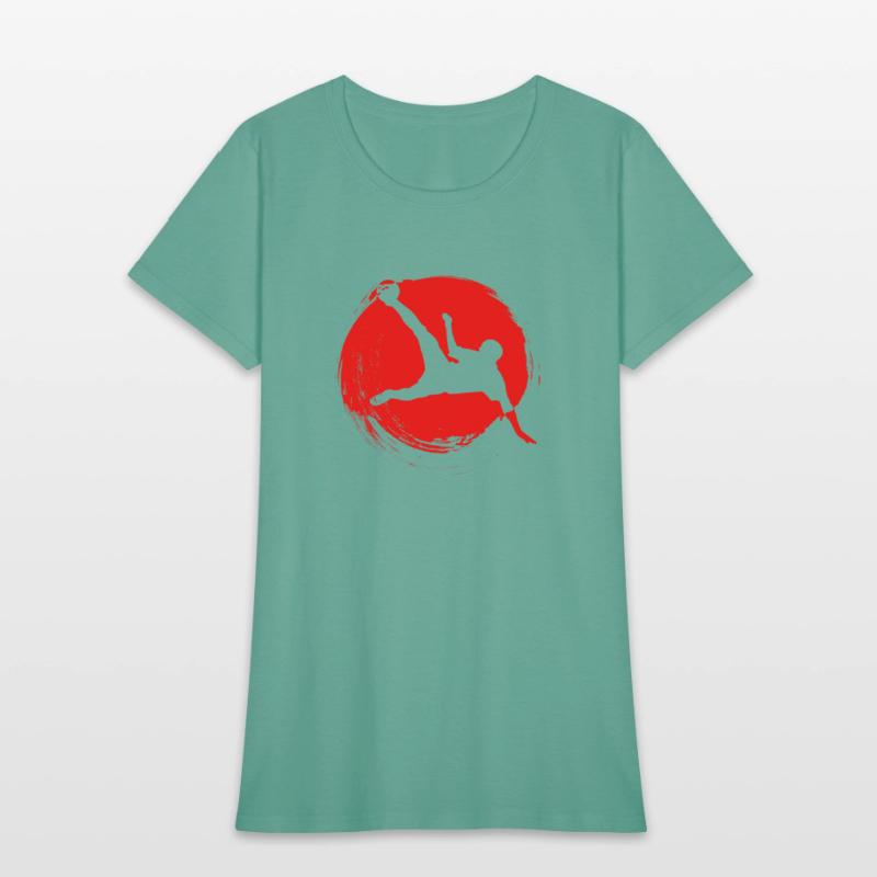Soccer Scissor Man Red