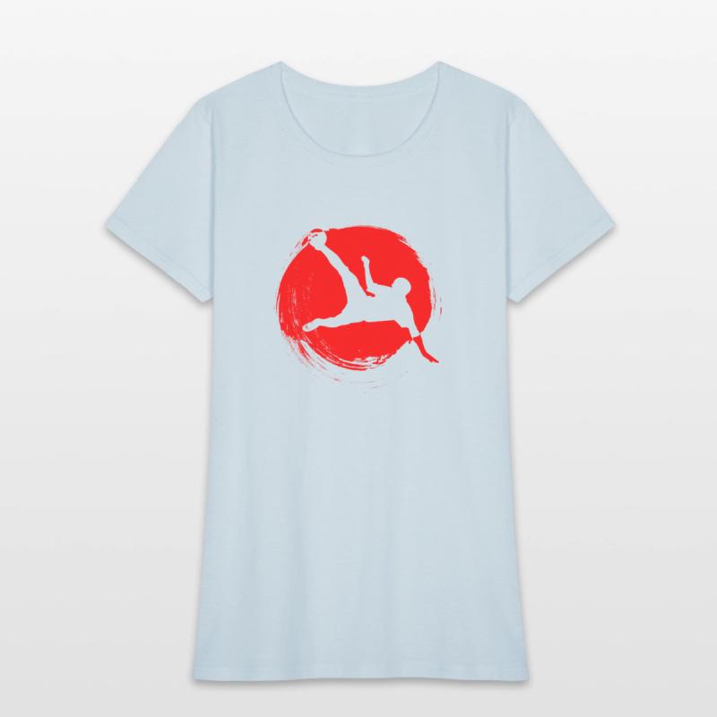 Soccer Scissor Man Red