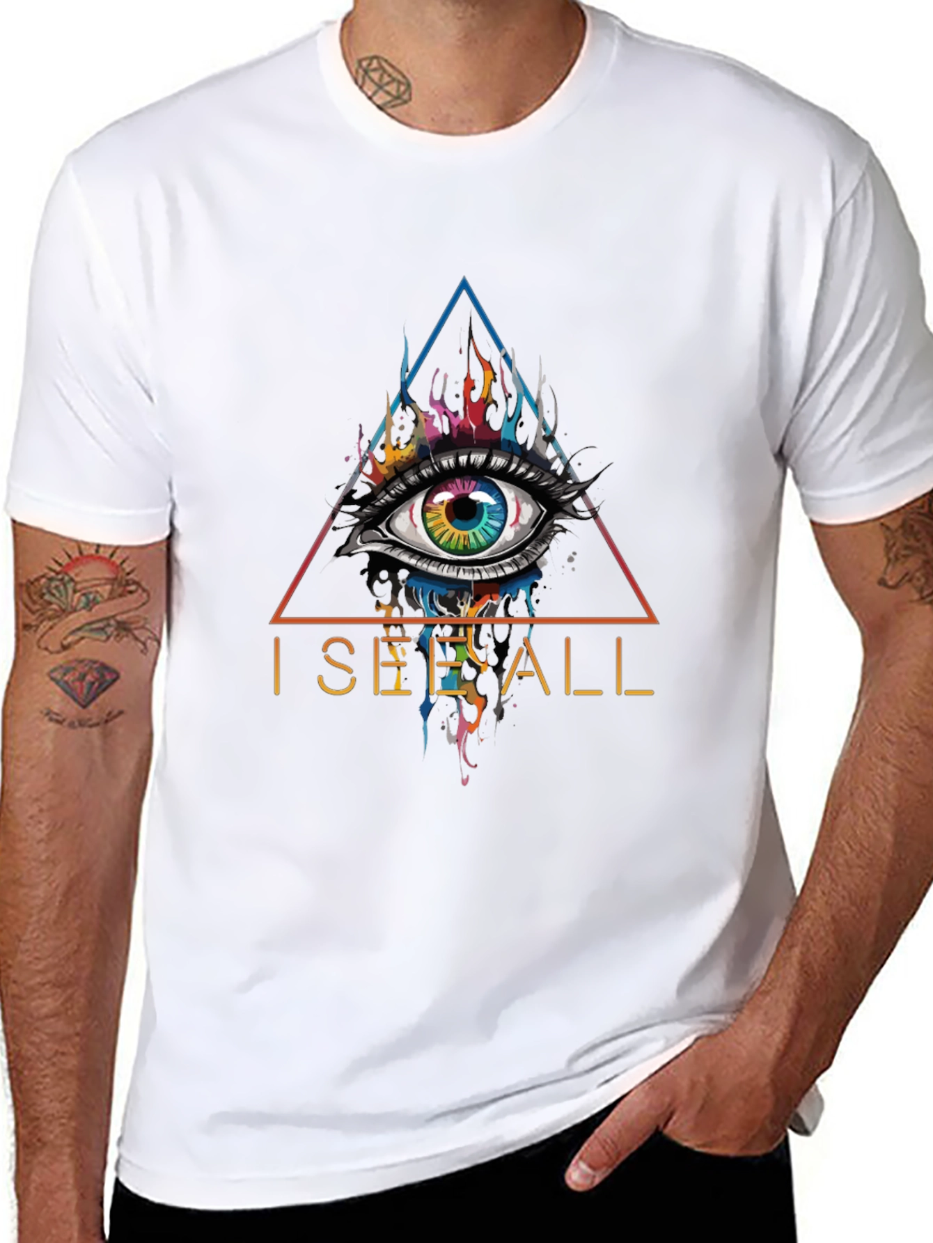 I See All T-Shirt - Eye Pyramid Graphic Tee