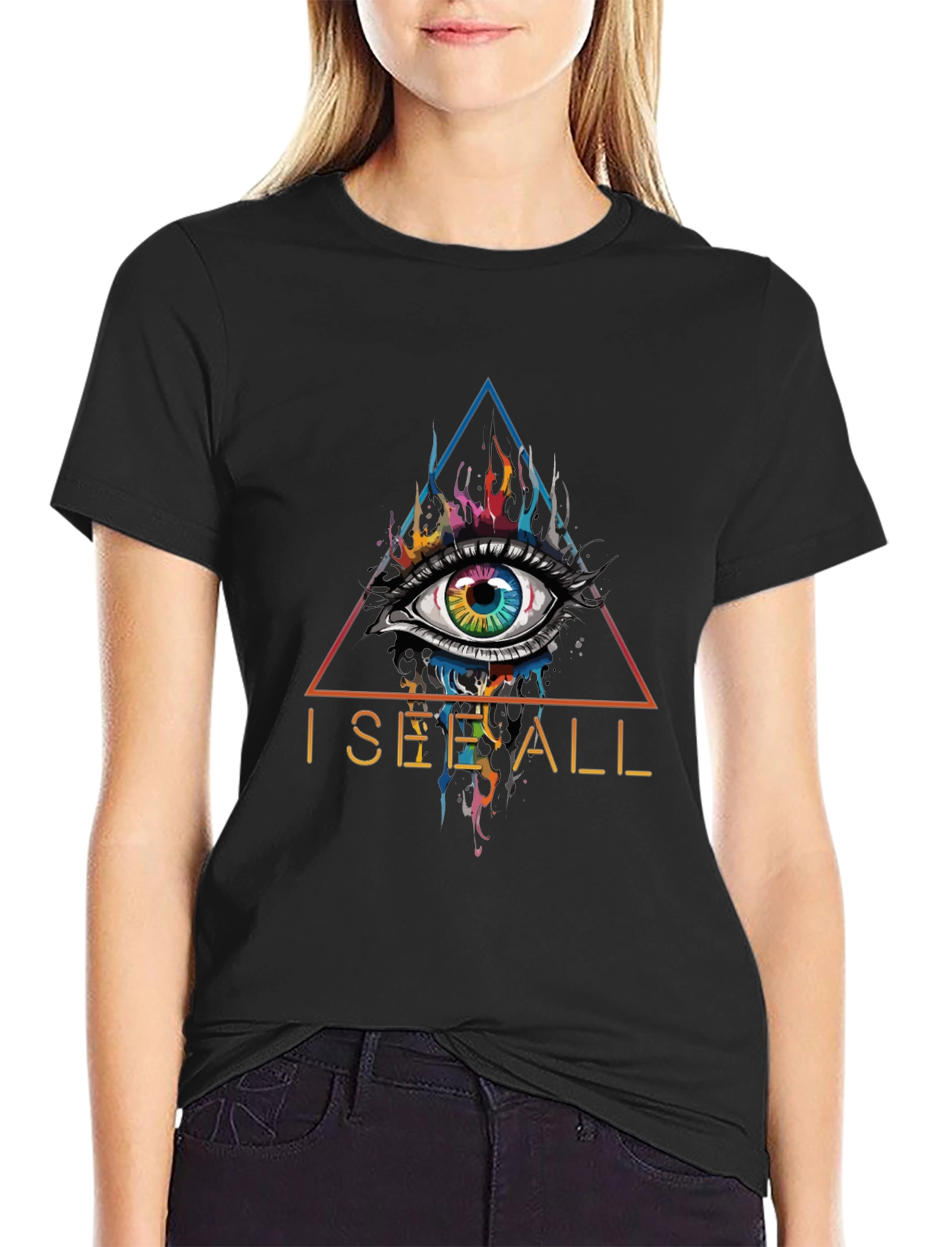 I See All T-Shirt - Eye Pyramid Graphic Tee