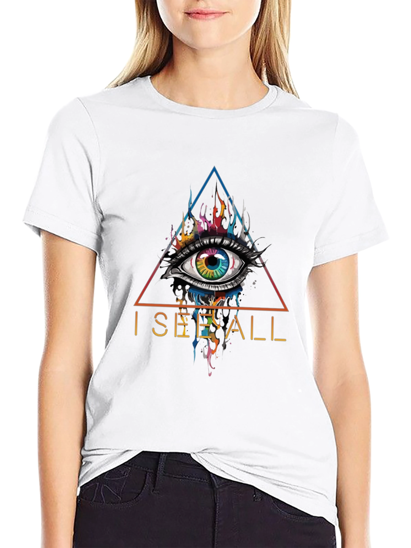 I See All T-Shirt - Eye Pyramid Graphic Tee