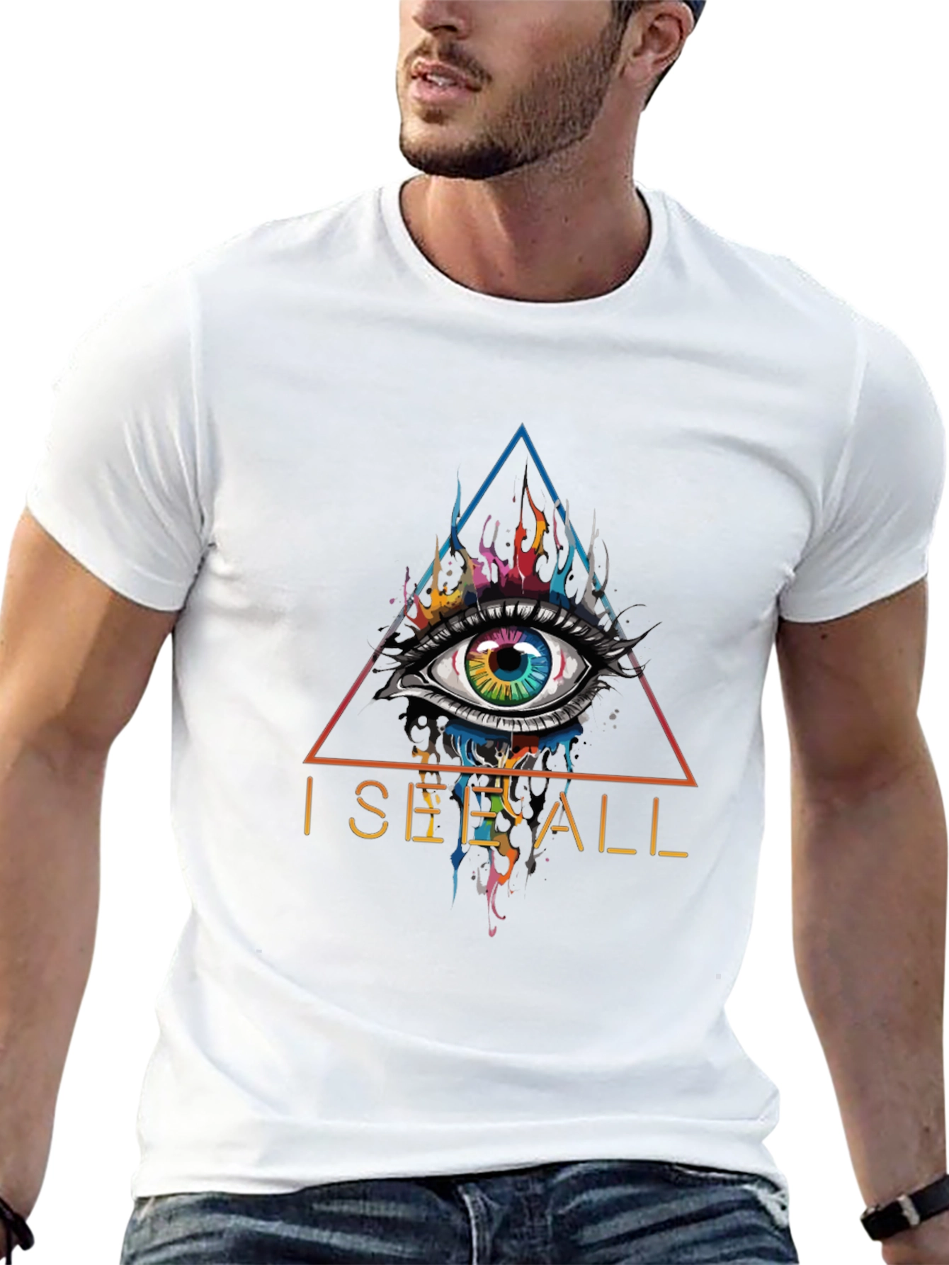 I See All T-Shirt - Eye Pyramid Graphic Tee