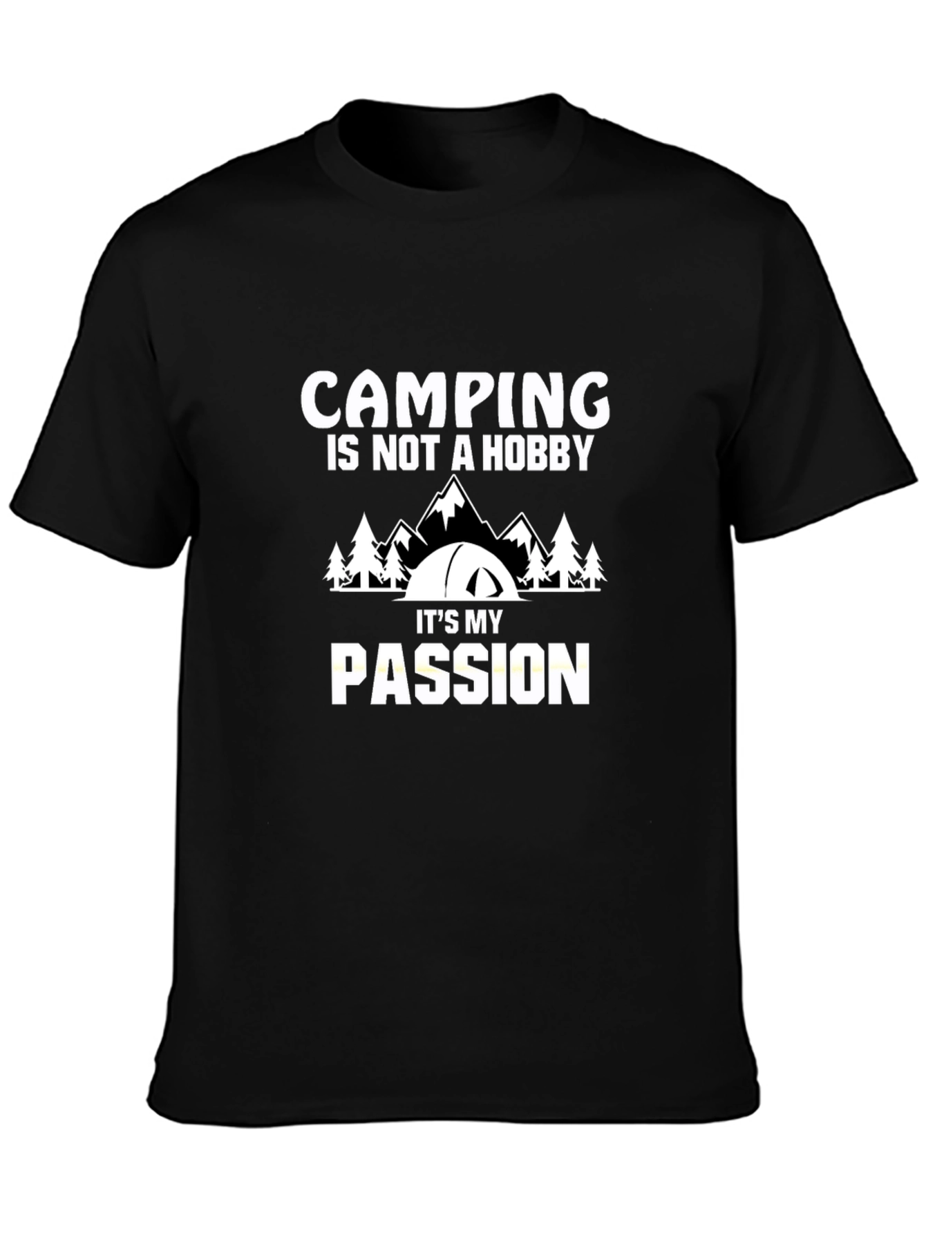 Camping is My Passion Graphic Tee