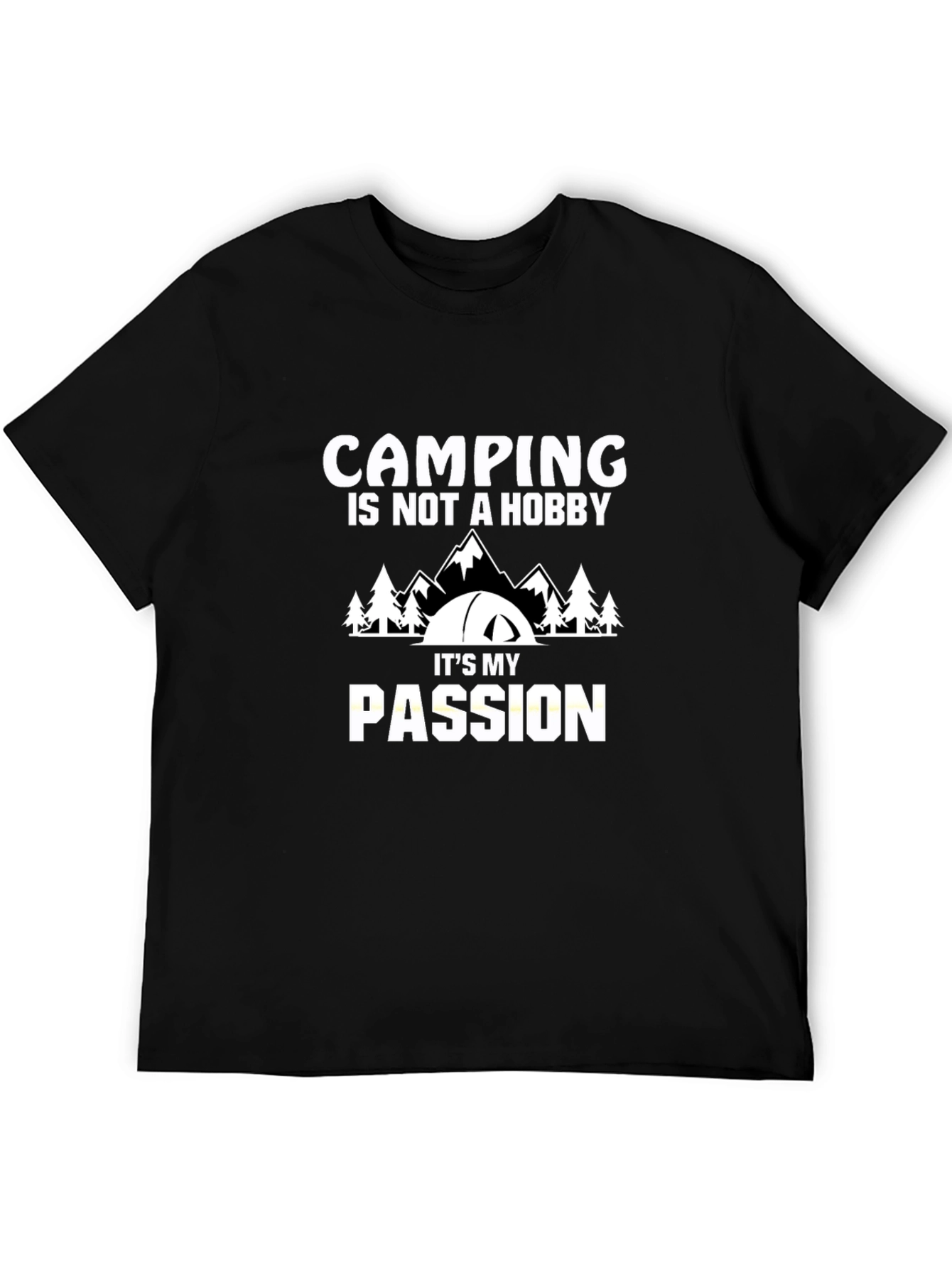 Camping is My Passion Graphic Tee