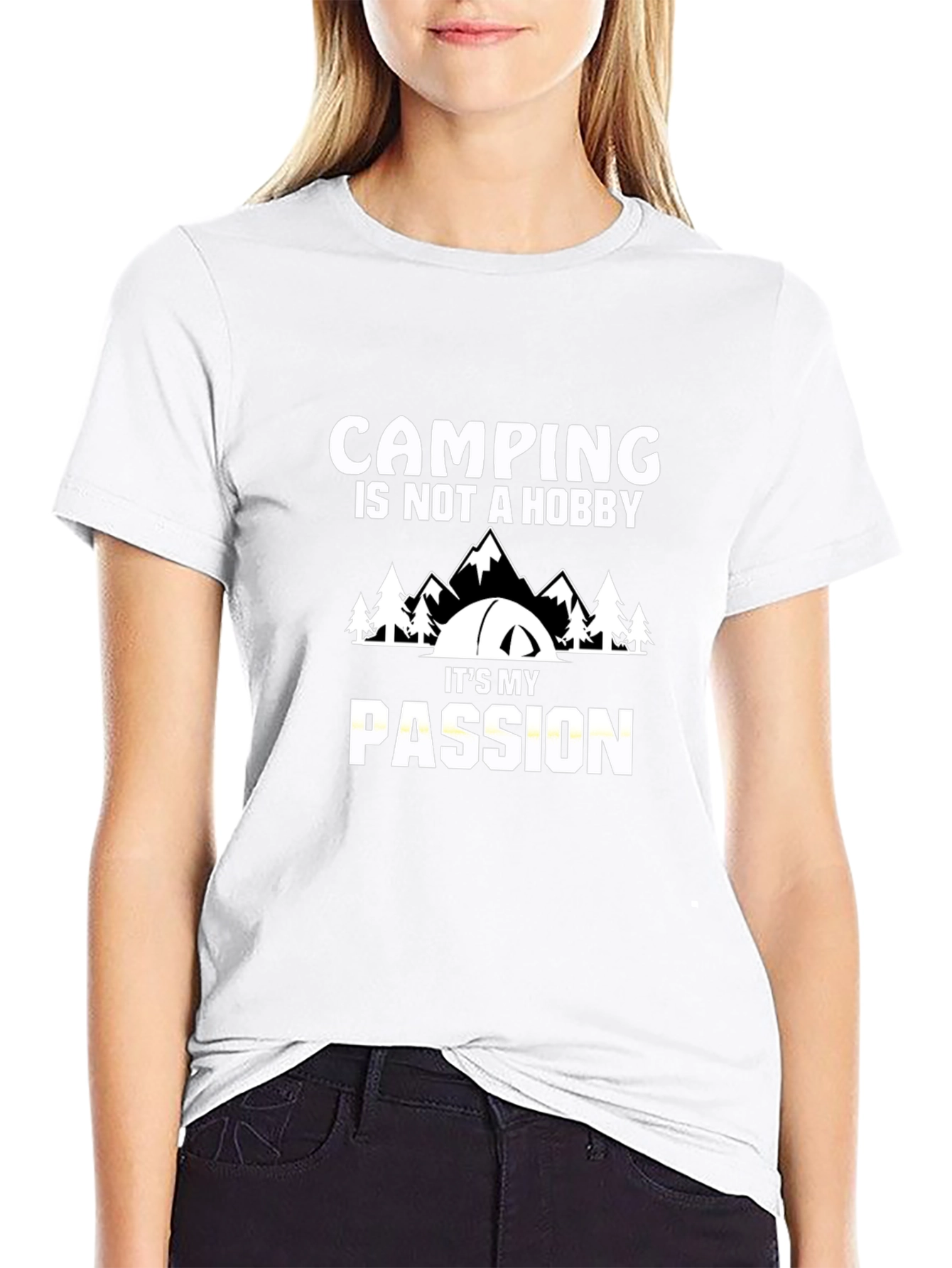 Camping is My Passion Graphic Tee