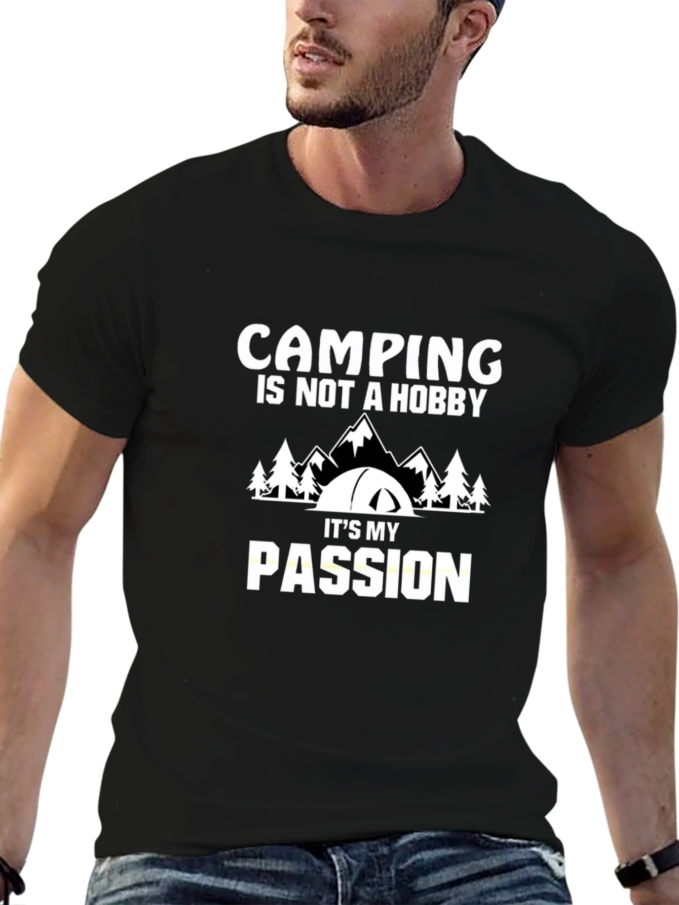 Camping is My Passion Graphic Tee
