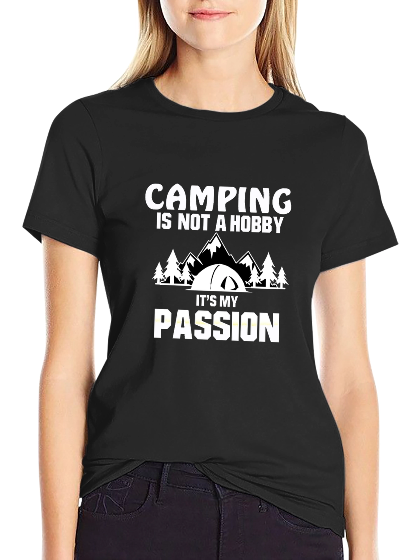 Camping is My Passion Graphic Tee