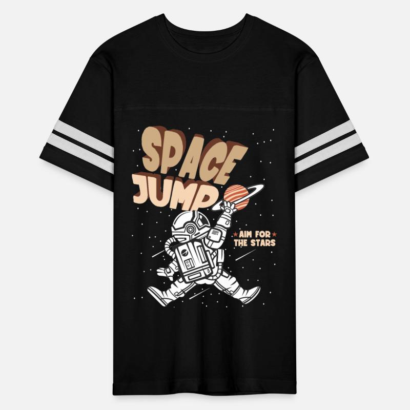 Space Jump Astronaut Basketball Fan