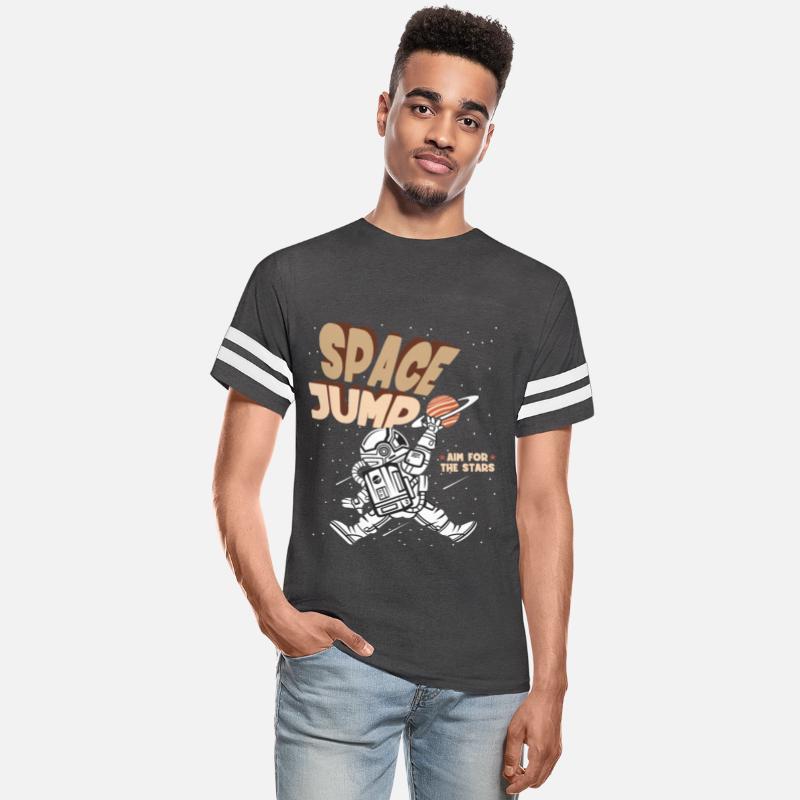 Space Jump Astronaut Basketball Fan