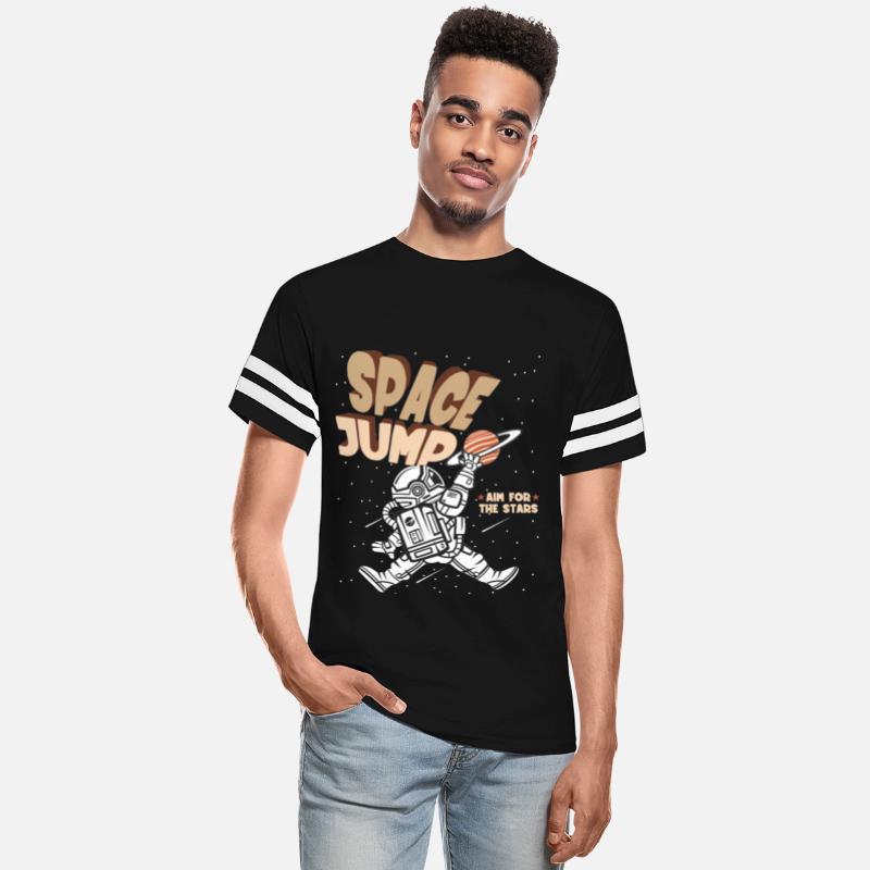 Space Jump Astronaut Basketball Fan