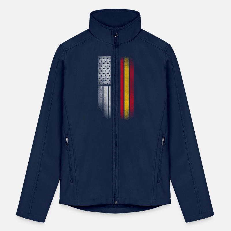 Spanish American Flag - Half Spanish Half American