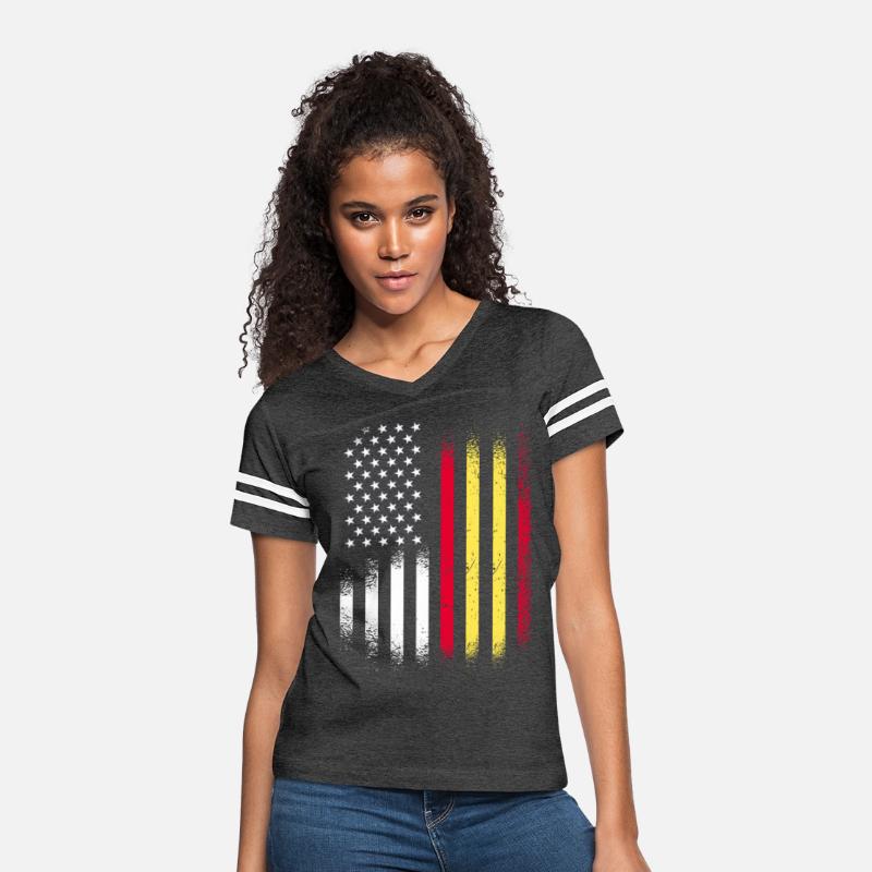 Spanish American Grown Country USA Flags Stripes