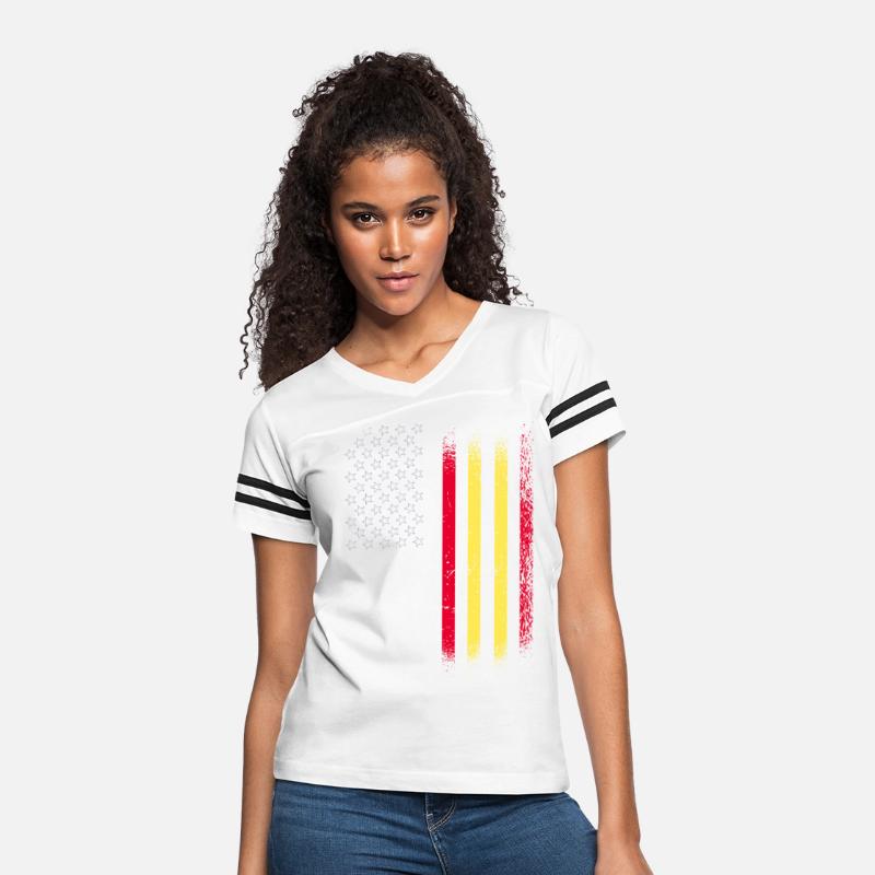 Spanish American Grown Country USA Flags Stripes