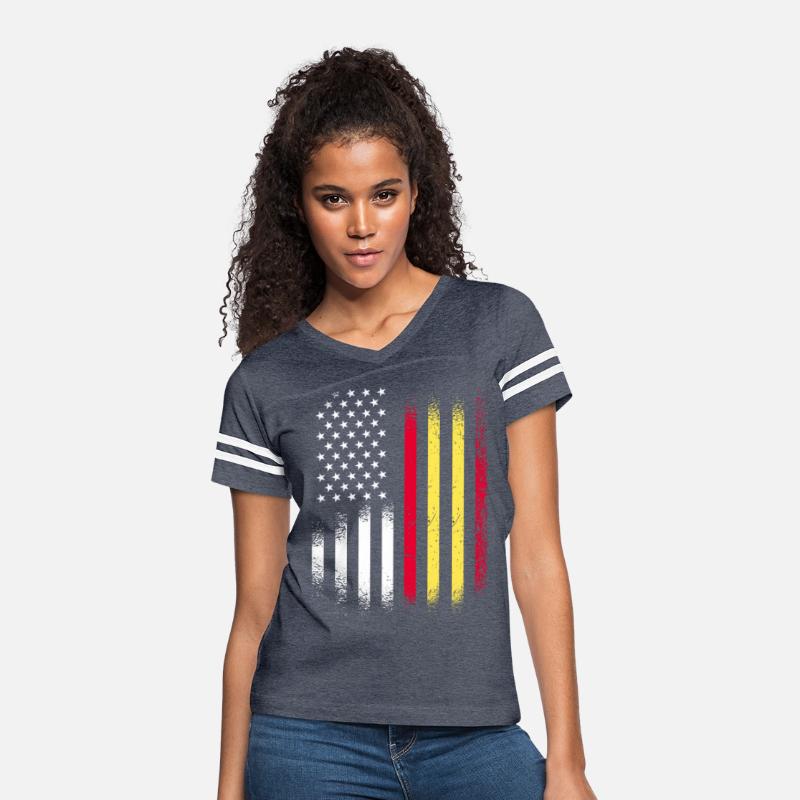 Spanish American Grown Country USA Flags Stripes