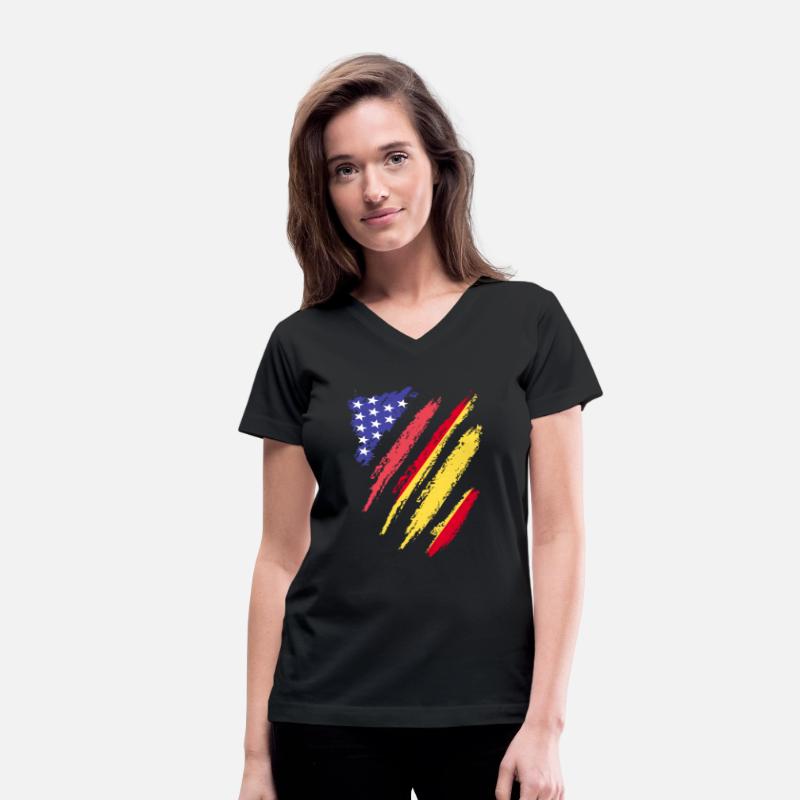 Spanish American Patriot Heart Flag Stripes
