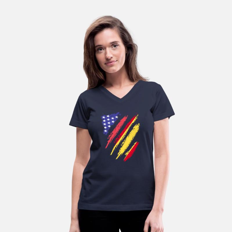 Spanish American Patriot Heart Flag Stripes