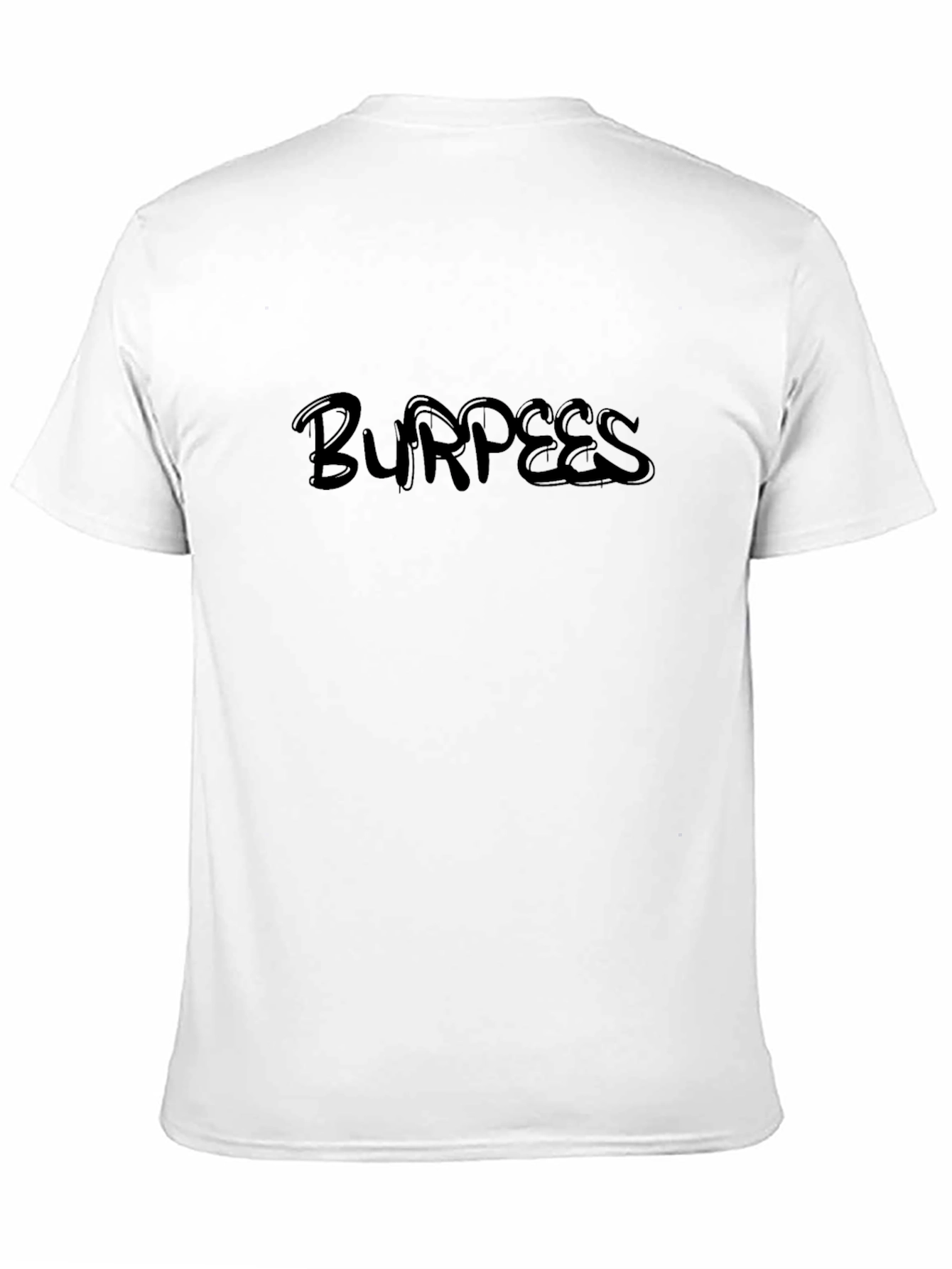 Burpees Graphic Tee - Black Training Shirt