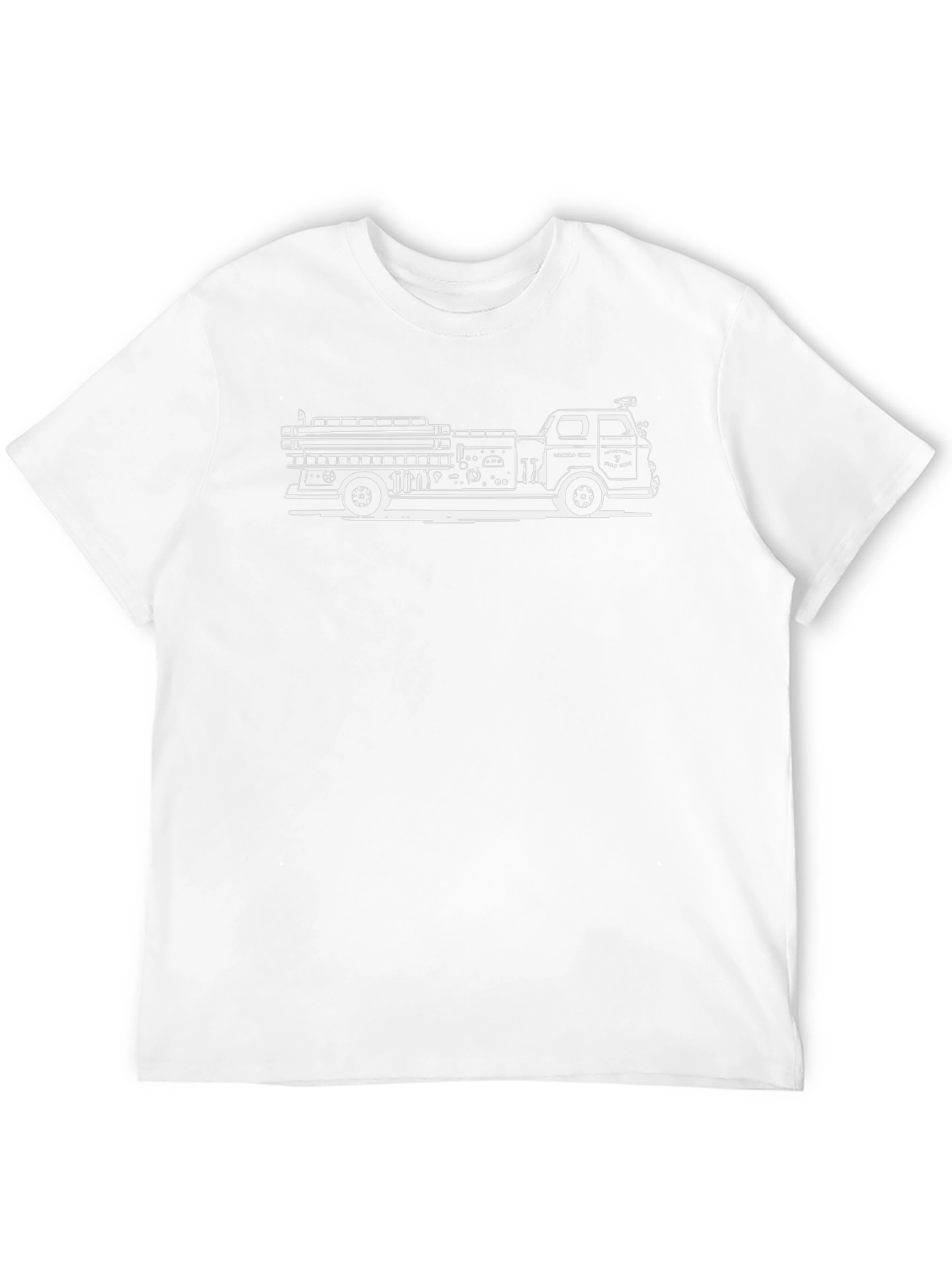 Firetruck Graphic Tee - Classic Style