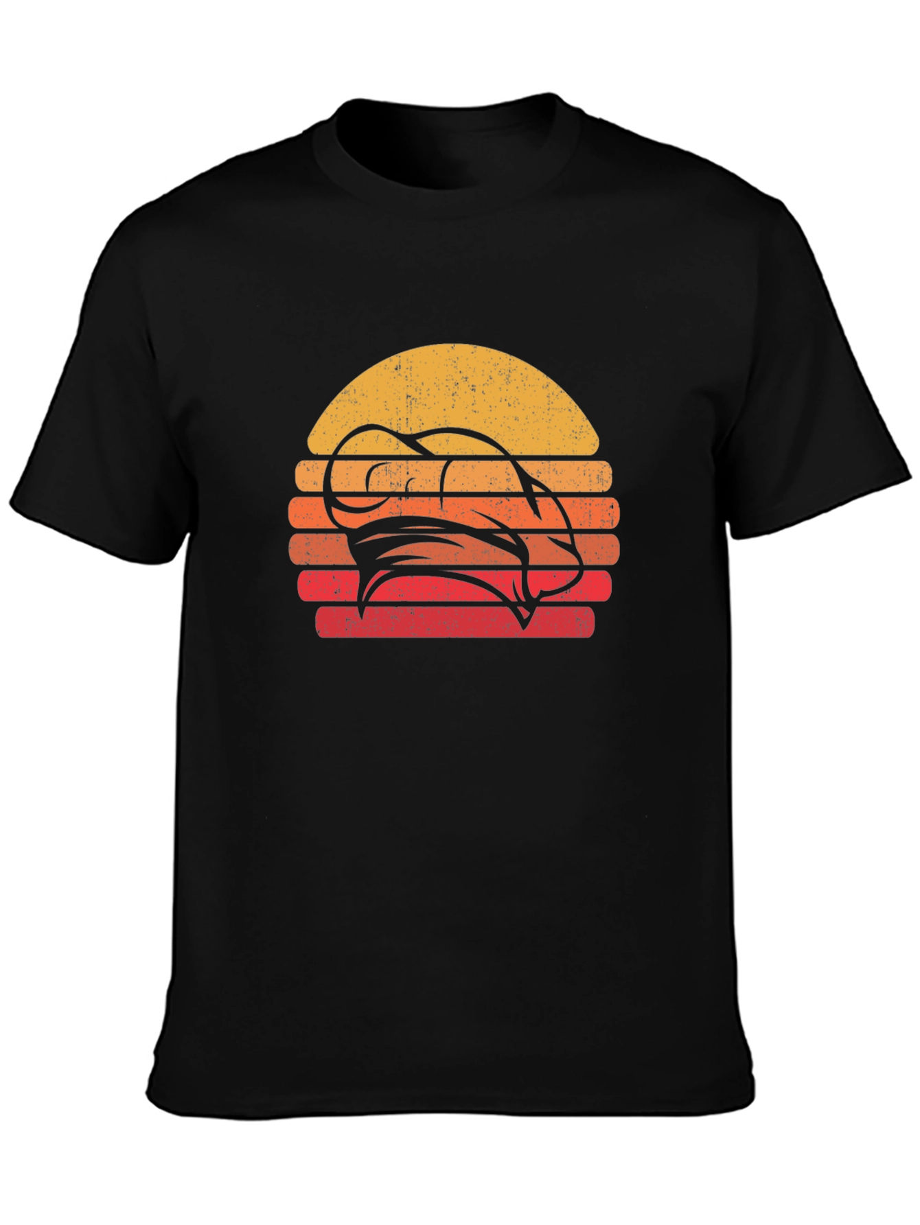 Chef Hat Retro Sunset T-Shirt
