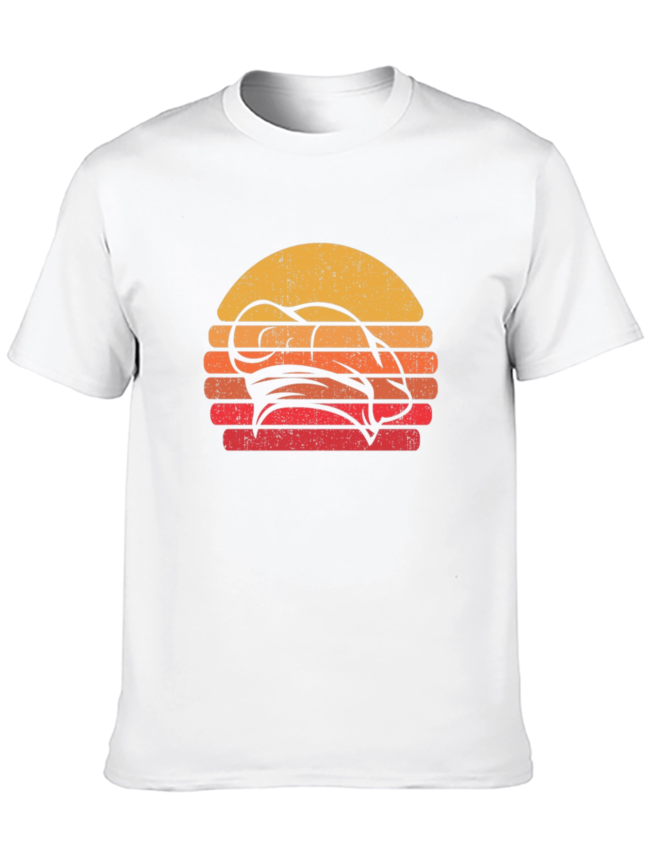 Chef Hat Retro Sunset T-Shirt