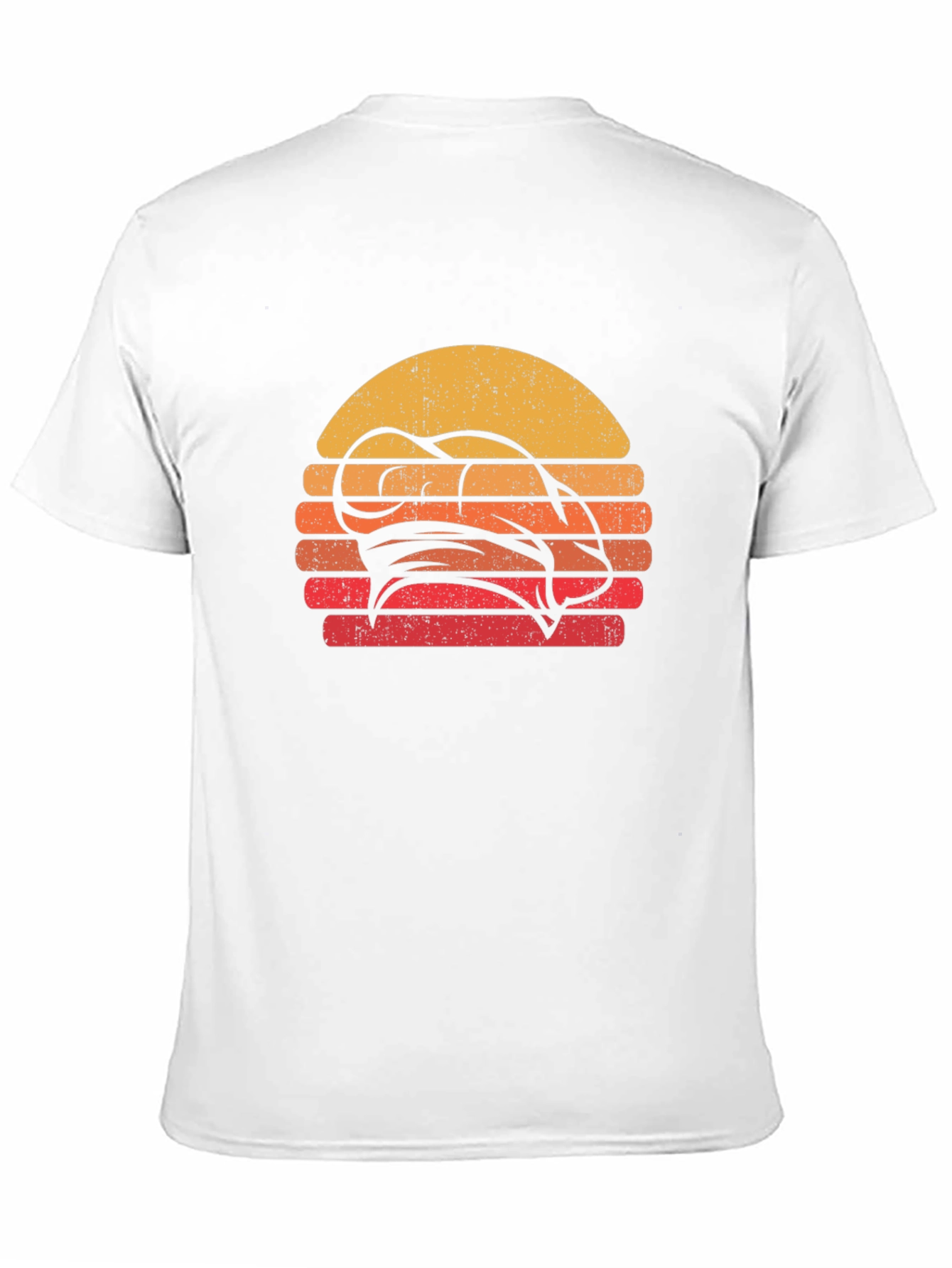 Chef Hat Retro Sunset T-Shirt