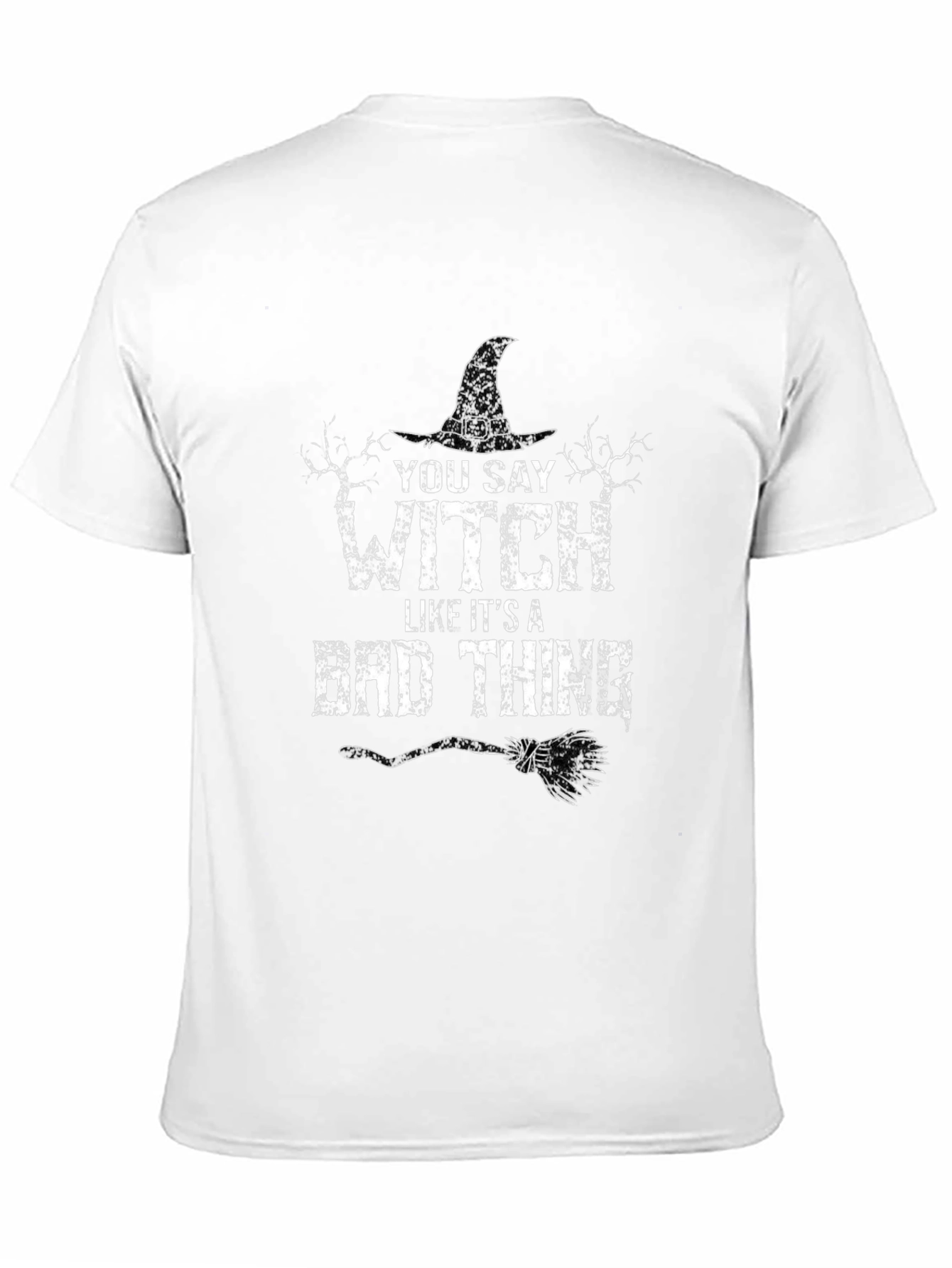 Witch Graphic Tee - Funny Halloween T-Shirt