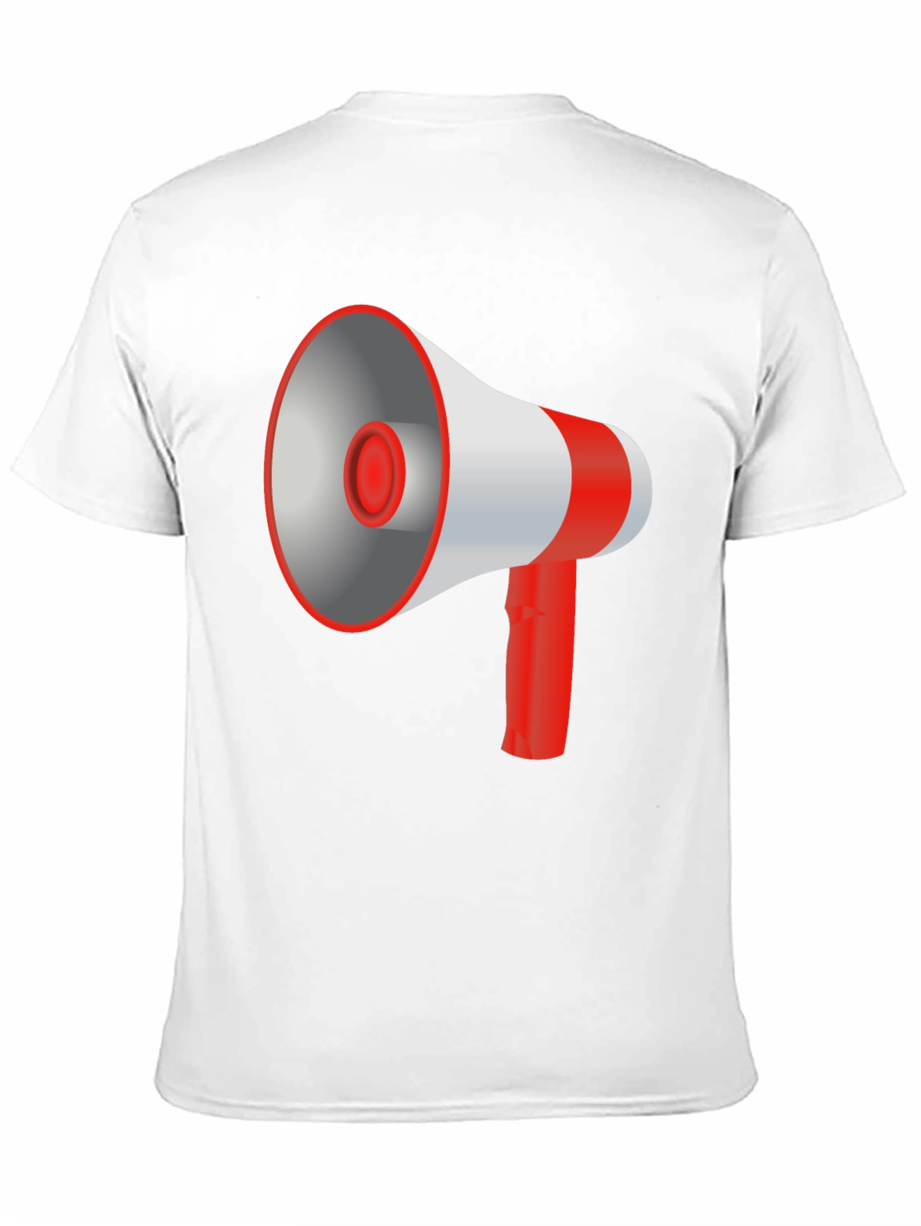 Megaphone Graphic Black T-Shirt