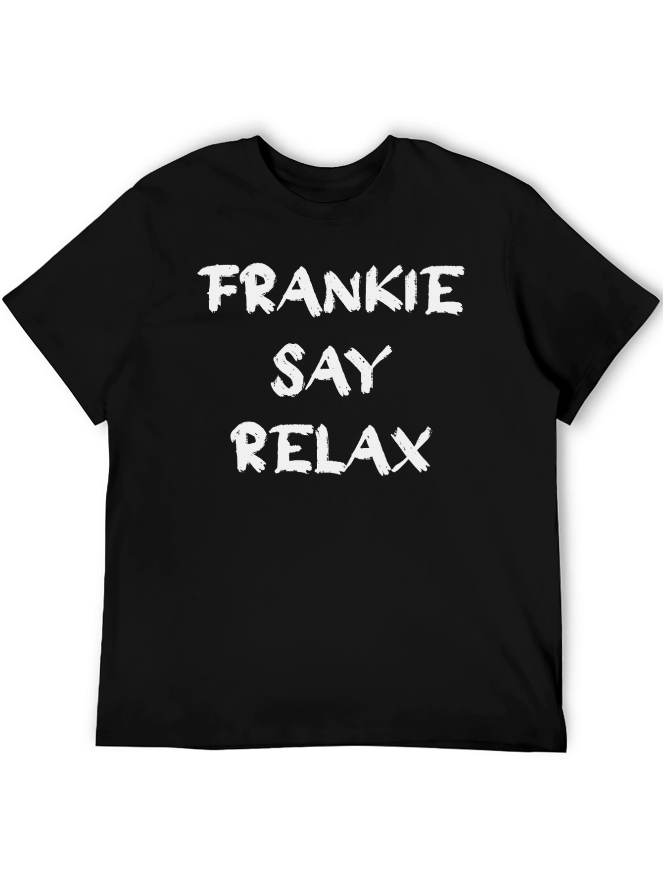 Frankie Say Relax Black T-Shirt