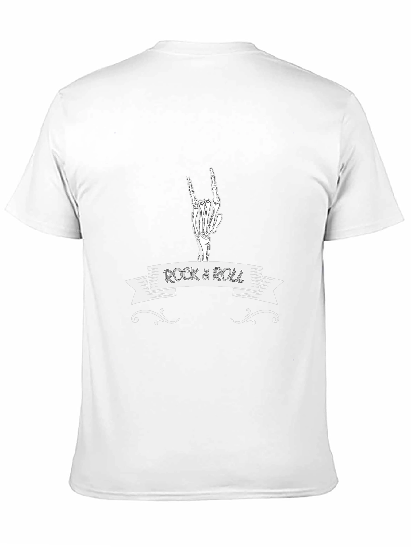 Rock & Roll Skeleton Hand T-Shirt