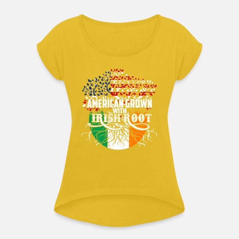 St Patricks Day Flag American Irish Root Tree