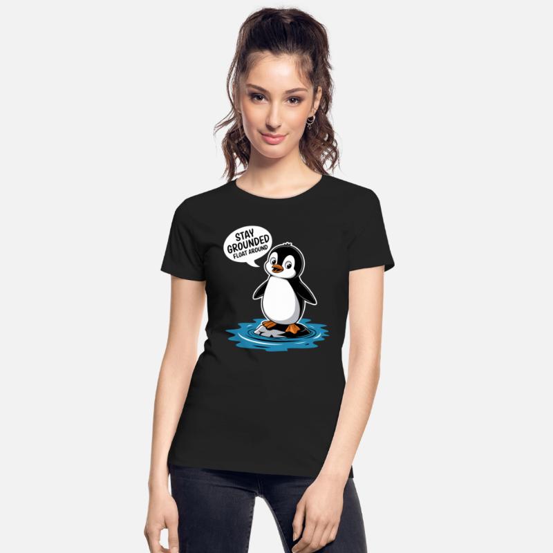 Stay Grounded Float Around Mindfulness Penguin