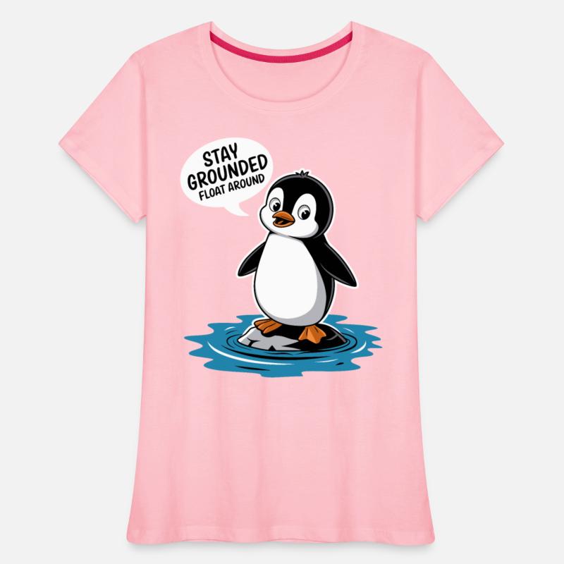 Stay Grounded Float Around Mindfulness Penguin