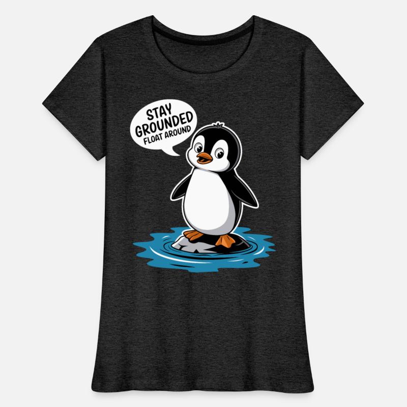 Stay Grounded Float Around Mindfulness Penguin