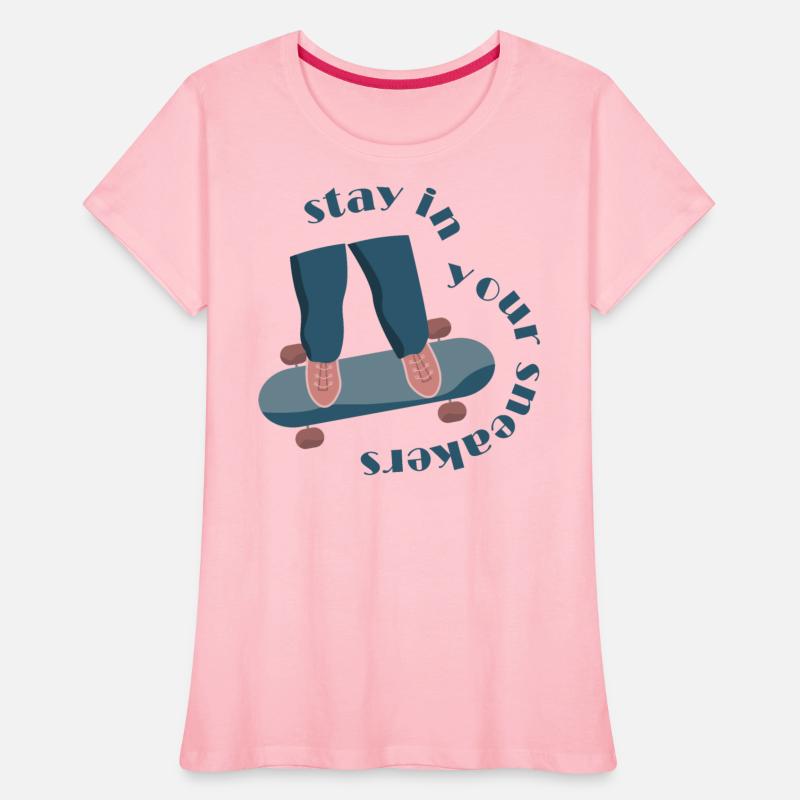 Stay in your sneakers motivational saying