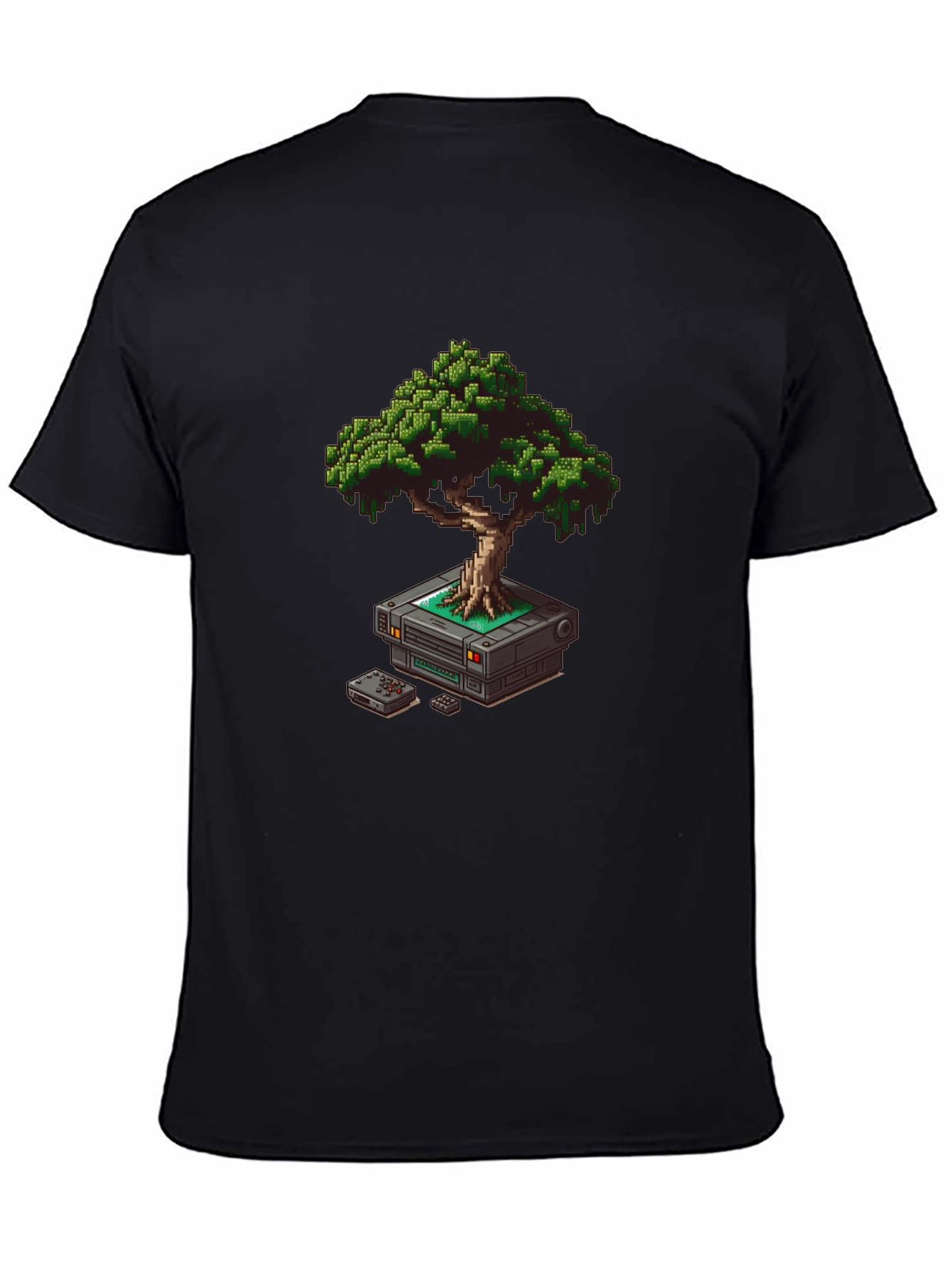 Pixel Art Bonsai Tree T-Shirt