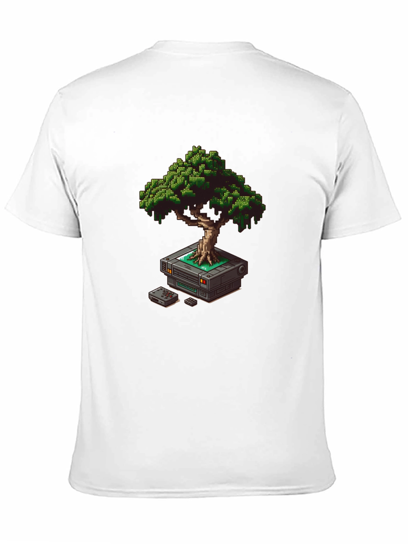Pixel Art Bonsai Tree T-Shirt