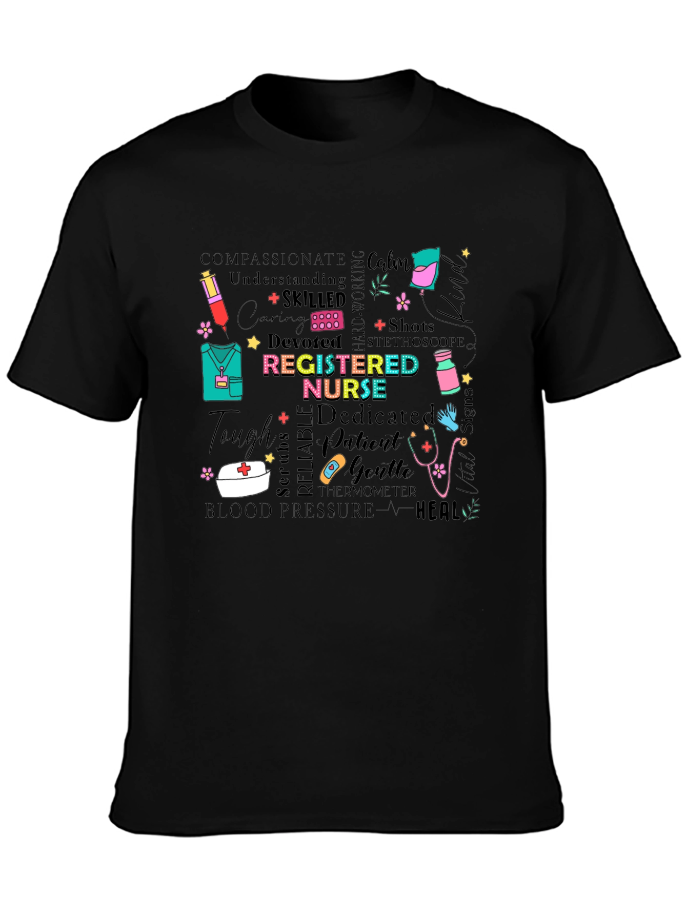 Registered Nurse Graphic T-Shirt