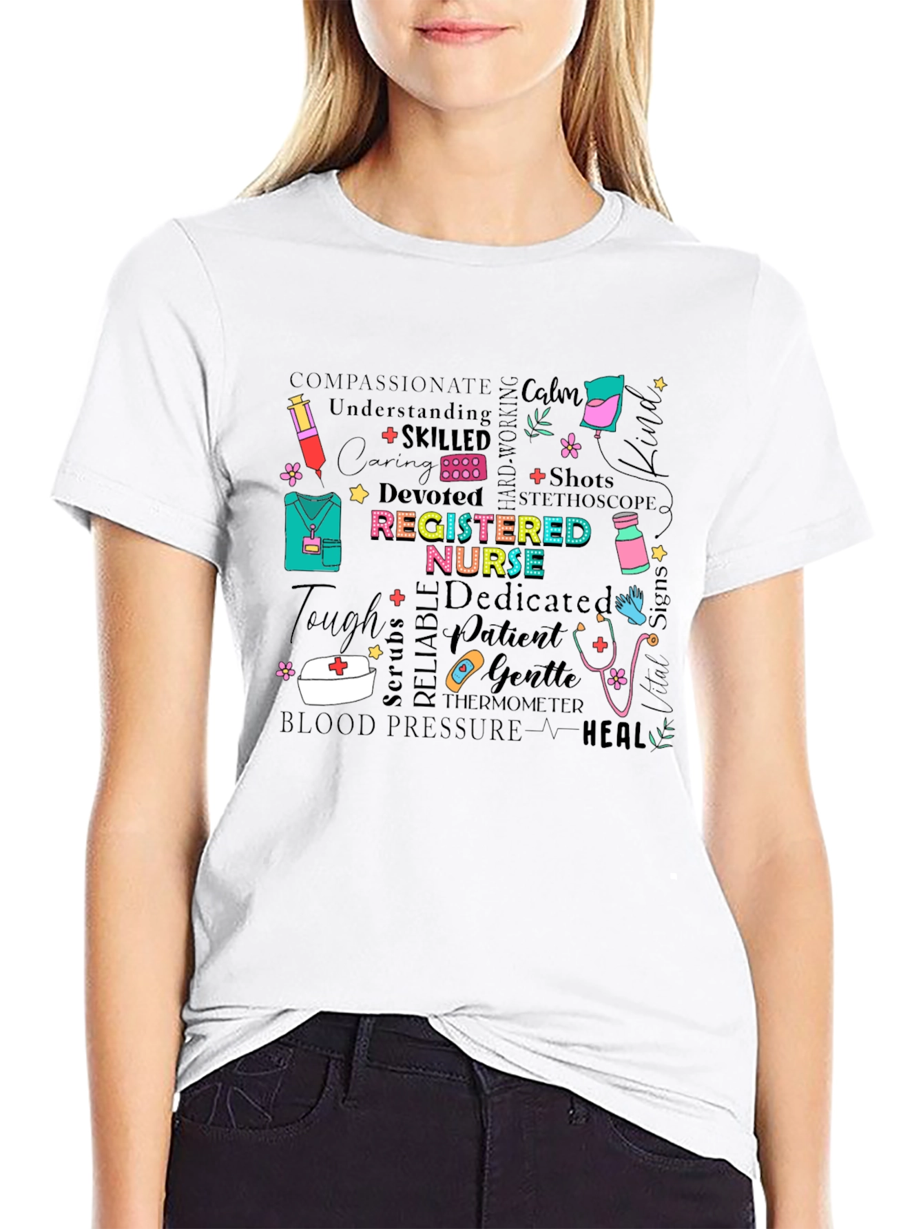 Registered Nurse Graphic T-Shirt