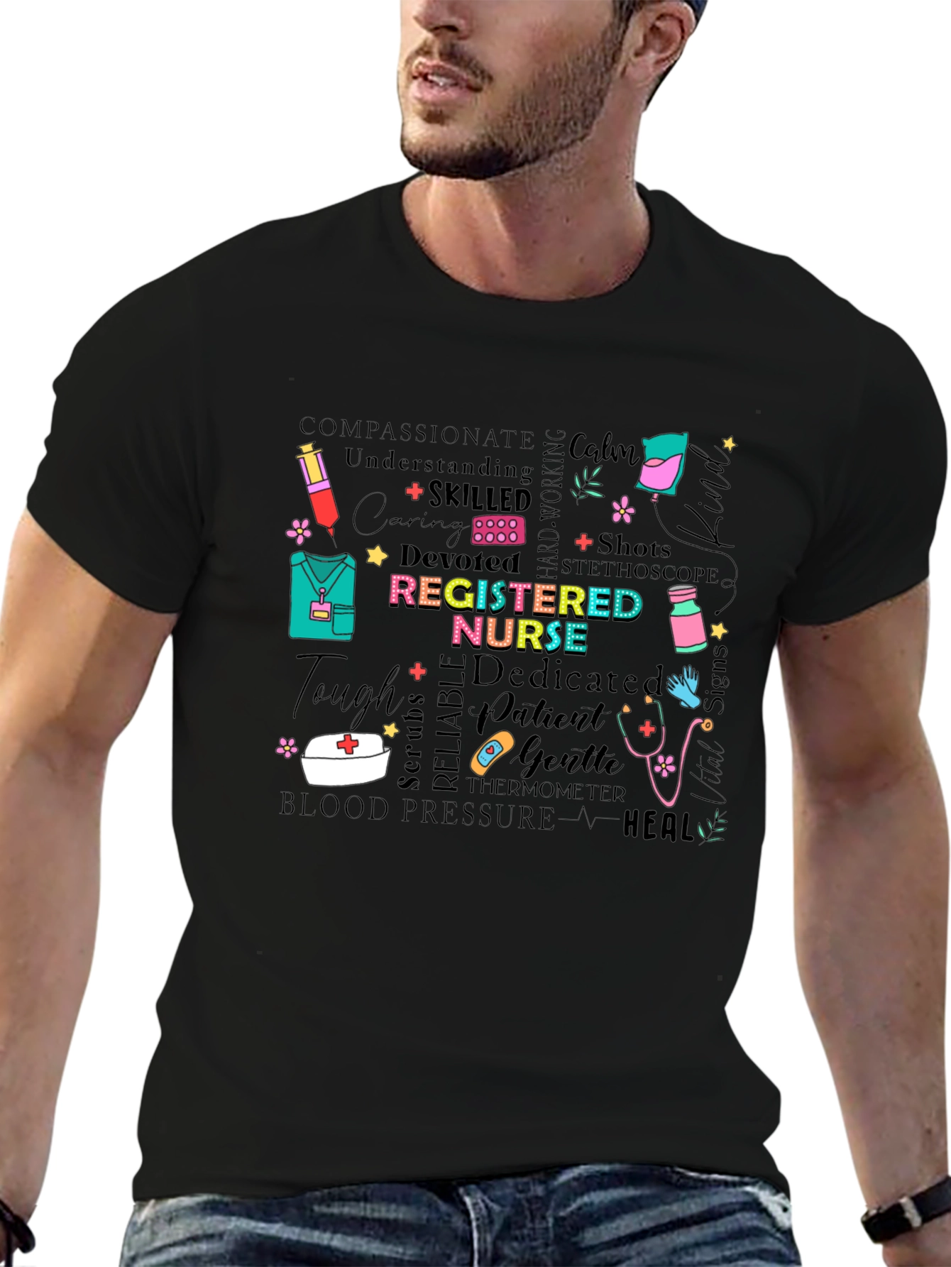 Registered Nurse Graphic T-Shirt