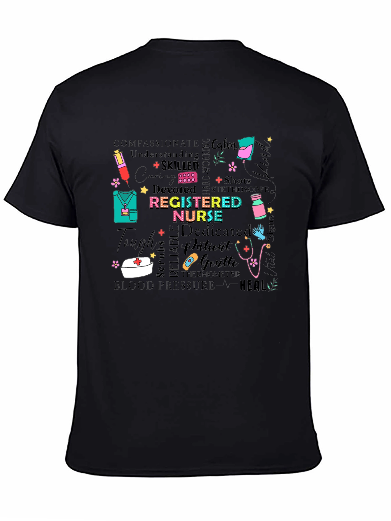 Registered Nurse Graphic T-Shirt